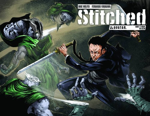 Stitched (2011) #17 (Wrap Cover)