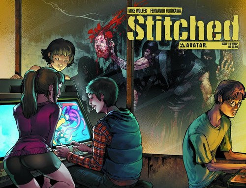 Stitched (2011) #19 (Wrap Cover)