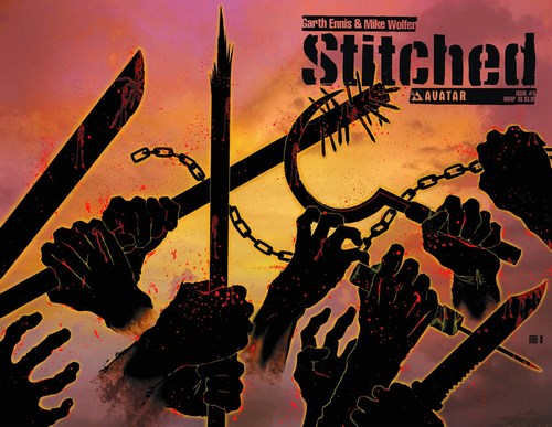 Stitched (2011) #5 (Wrap Cover)