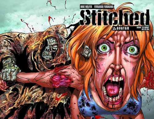 Stitched (2011) #10 (Wrap Cover)