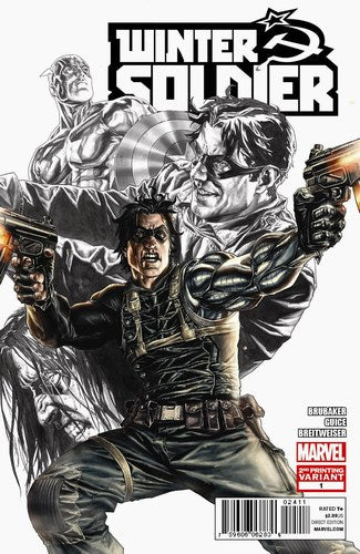 Winter Soldier (2012) #1 (2nd Print Bermejo Variant)