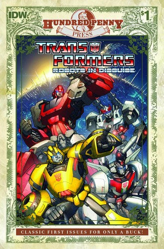 Transformers Robots in Disguise (2012) #1 (100 Penny Press Edition)