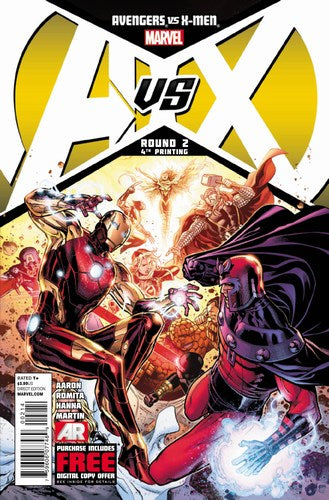 Avengers Vs. X-Men (2012) #2 (4th Print Cheung Variant)