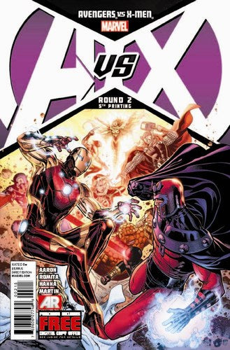 Avengers Vs. X-Men (2012) #2 (5th Print Cheung Variant)