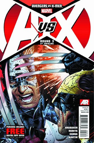 Avengers Vs. X-Men (2012) #3 (3rd Print Cheung Variant)