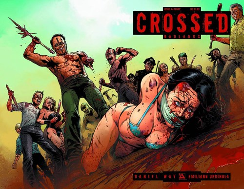 Crossed Badlands (2012) #44 (Wrap Cover)