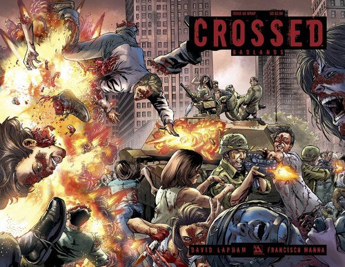 Crossed Badlands (2012) #69 (Wrap Cover)