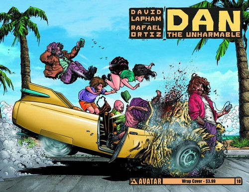 Dan the Unharmable (2012) #10 (Wrap Cover)