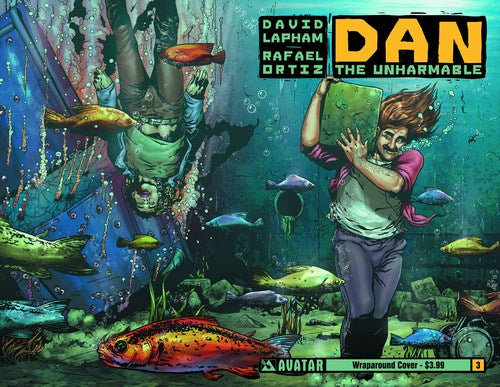 Dan the Unharmable (2012) #3 (Wrap Cover)