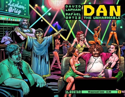 Dan the Unharmable (2012) #5 (Wrap Cover)