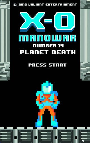 X-O Manowar (2012) #14 (Orderall 8-Bit Variant)