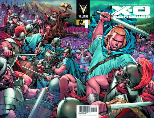 X-O Manowar (2012) #1 (2nd Print Wrap Cover)