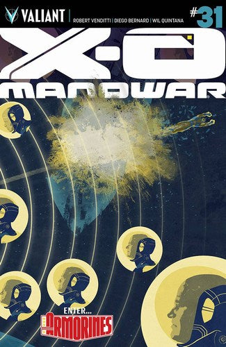 X-O Manowar (2012) #31 (Cover B Interlocking Allen)
