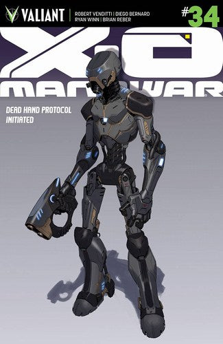 X-O Manowar (2012) #34 (Cover D 1:20 Character Design Molina Variant)