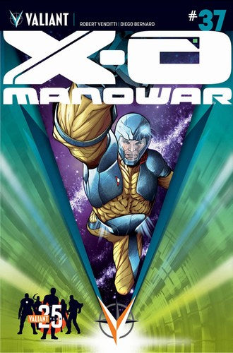 X-O Manowar (2012) #37 (Cover B 25Th Annv Sandoval)