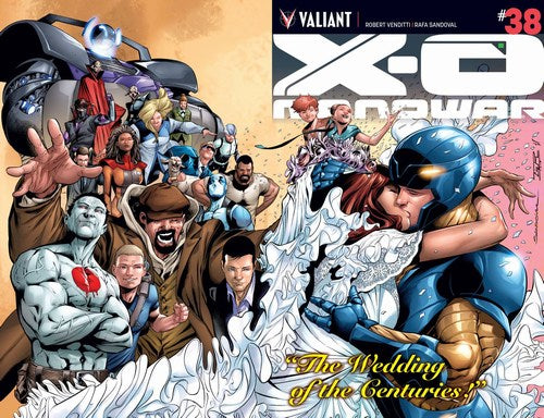 X-O Manowar (2012) #38 (Cover A Wraparound Sandoval)