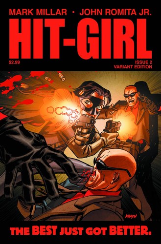 Hit-Girl (2012) #2 (2nd Print JR Jr. Variant)