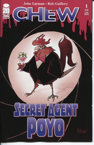 Chew Secret Agent Poyo (2012) #1 2nd Print)