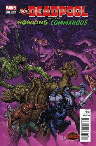 Mrs. Deadpool and the Howling Commandos (2015) #1 (1:25 Team Variant)