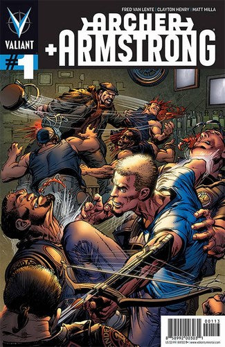 Archer & Armstrong (2012) #1 (1:100 Variant Adams Cover)