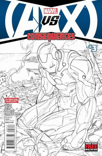 AVX Consequences (2012) #3 (2nd Printircher Variant)