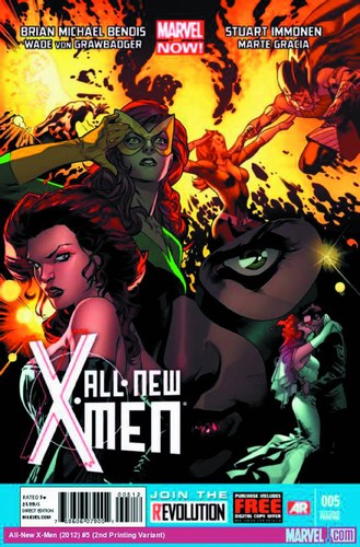 All New X-Men (2012) #5 (3rd Print Immonen Variant)