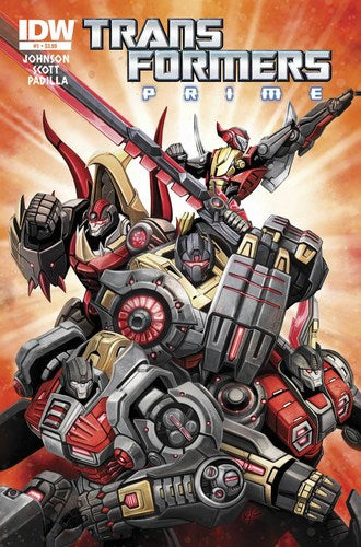 Transformers Prime Rage of the Dinobots (2012) #1