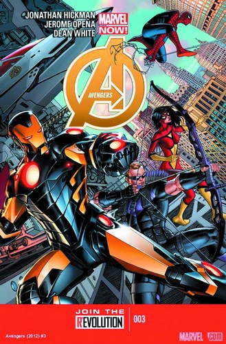 Avengers (2012) #3 (2nd Print Opena Variant)
