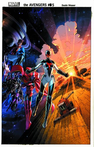 Avengers (2012) #5 (2nd Print Kubert Variant)