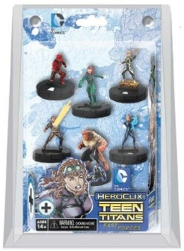 DC Heroclix Teen Titans Ravagers Fast Forces 6-Pack