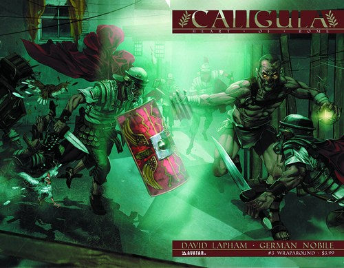 Caligula Heart of Rome (2012) #3 (Wrap Cover)