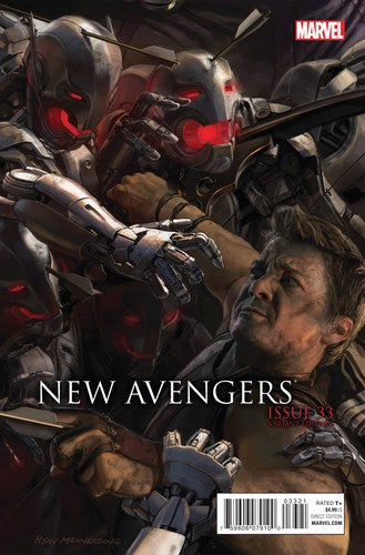 New Avengers (2013) #33 (1:25 Au Movie Connecting D Variant)