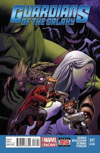 Guardians of the Galaxy (2013) #17 (2nd Print McGuinness Variant)