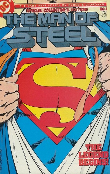 Man of Steel (1986) #1 (Collector's Edition)