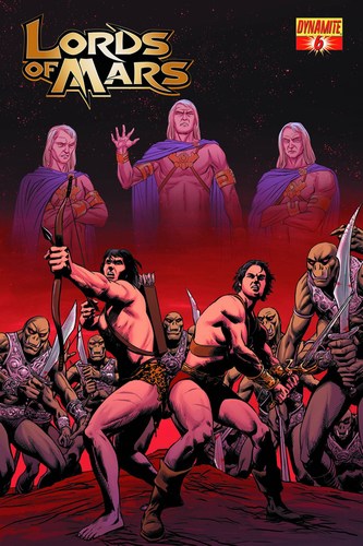 Lords of Mars (2013) #6 (Malaga Subscription Cover)