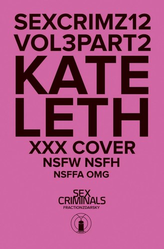 Sex Criminals (2013) #12 (Kate Leth XXX Variant)