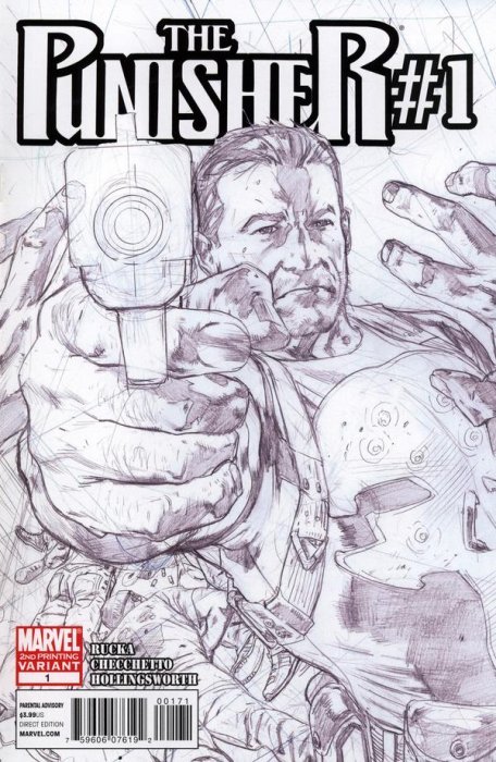 Punisher (2011) #1 (2nd Print Hitch Variant)