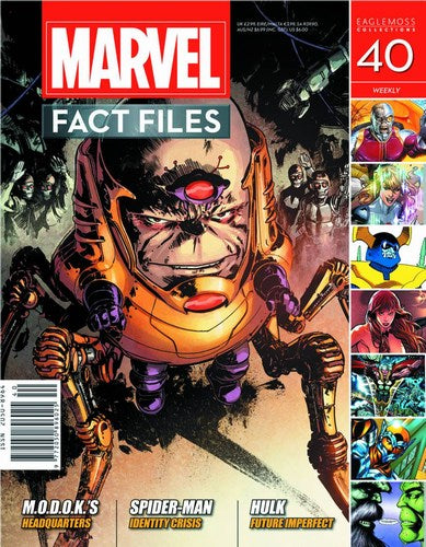 Marvel Fact Files (2013) #40 (Modok Cover)