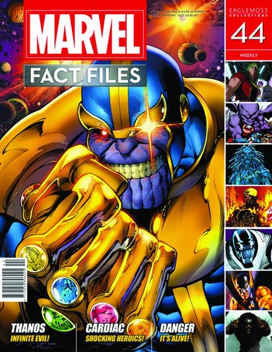 Marvel Fact Files (2013) #44 (Thanos Cover)