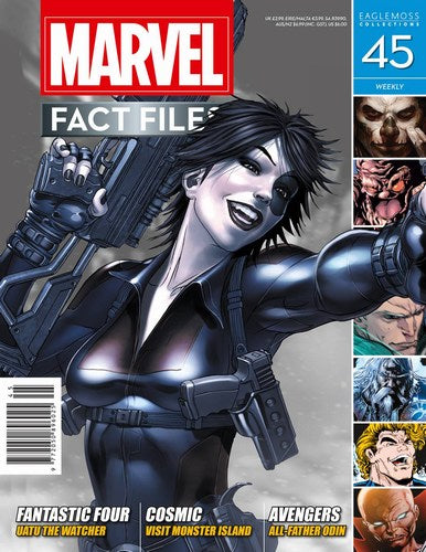 Marvel Fact Files (2013) #45 (Domino Cover)