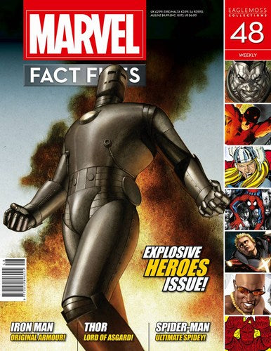 Marvel Fact Files (2013) #48 (Classic Iron Man Cover)