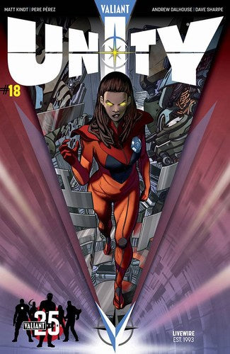 Unity (2013) #18 (Cover C 25th Ann Sandoval)