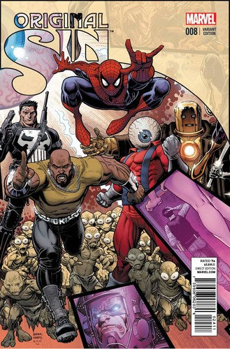 Original Sin (2014) #8 (Adams Interlocking Battle)