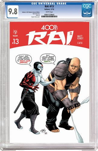 Rai (2014) #13 (Cover C CGC Replica Henry (New Arc))