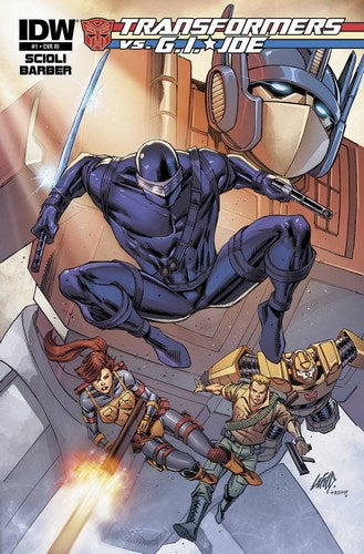 Transformers Vs GI Joe (2014) #1 (1:10 Variant)