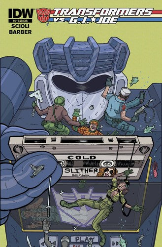 Transformers Vs GI Joe (2014) #5 (Subscription Variant)