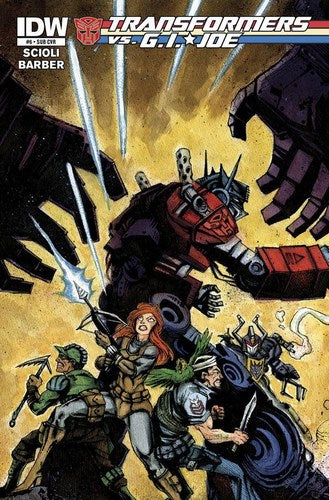 Transformers Vs GI Joe (2014) #6 (Subscription Variant)