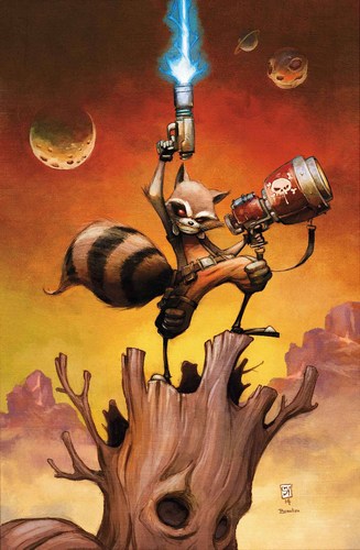 Rocket Raccoon (2014) #1 (Blank Variant)