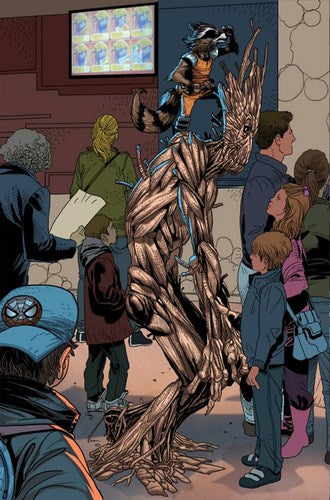 Rocket Raccoon (2014) #7 (1:20 Welcome Home Variant)