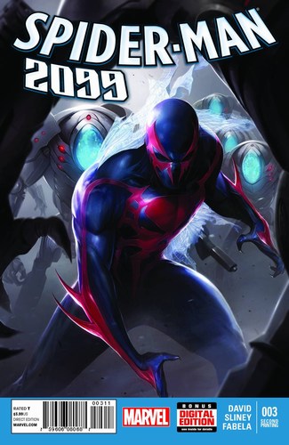 Spider-Man 2099 (2014) #3 (2nd Print Mattina Variant)